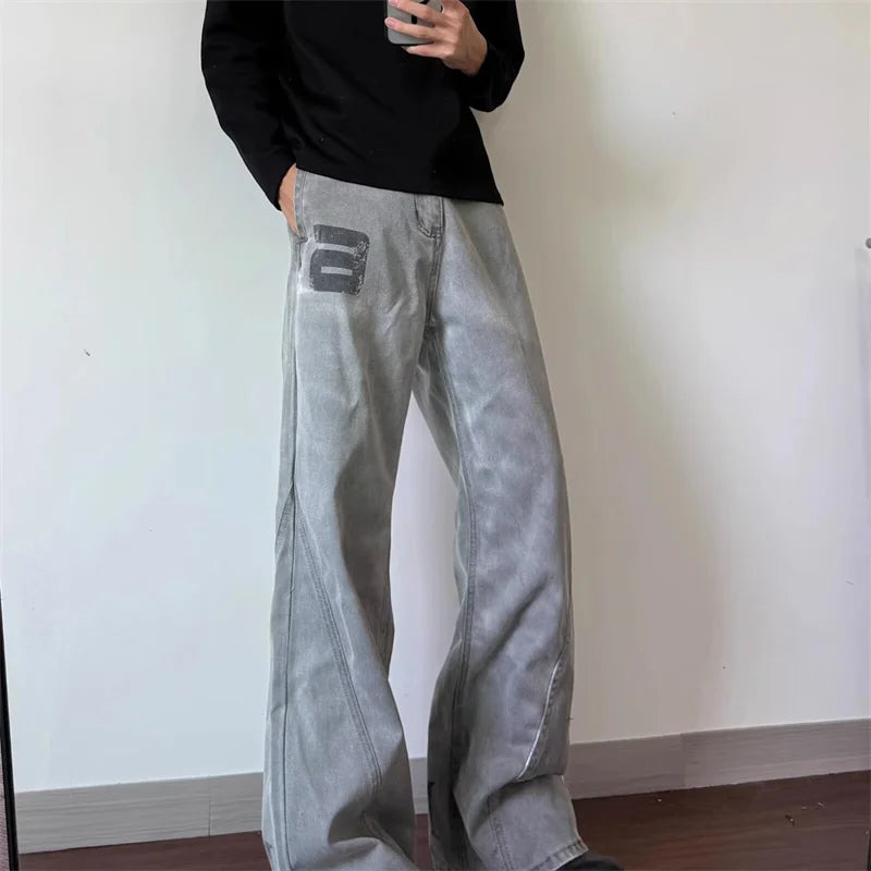 Y2K The "6" Baggy Bootcut Jeans