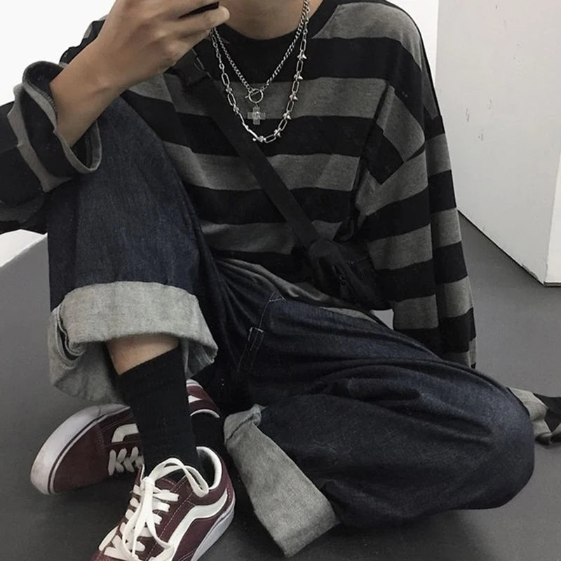 Y2K The Striped Long Sleeve Top