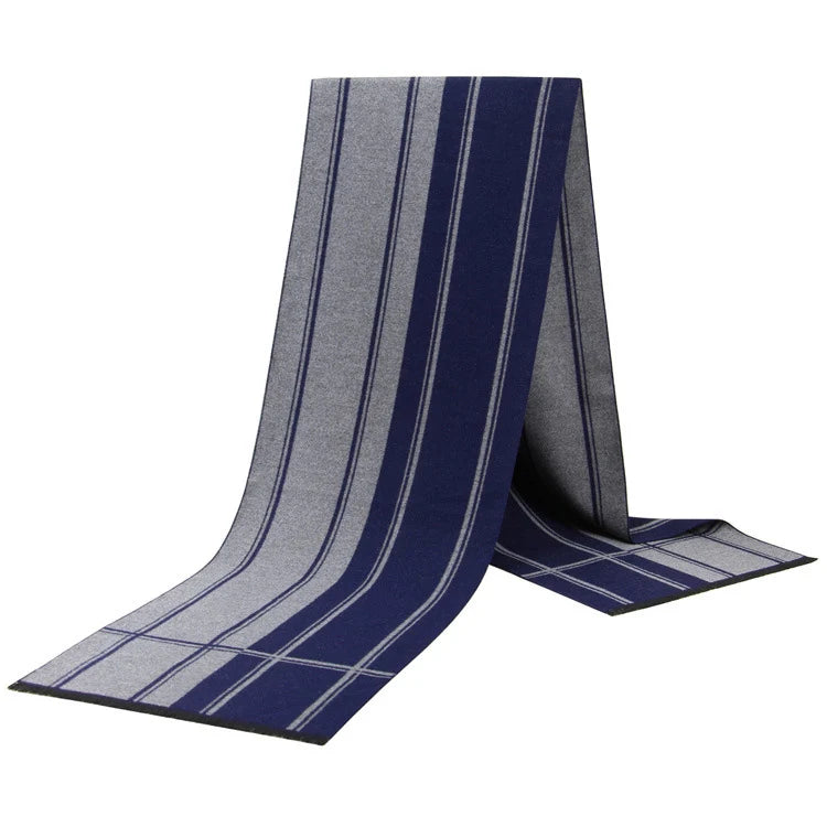 Y2K "The Working Man" Old Money Cashmere Scarf