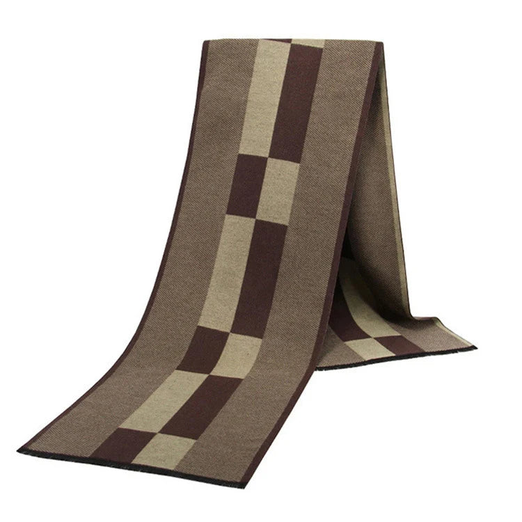 Y2K "The Working Man" Old Money Cashmere Scarf
