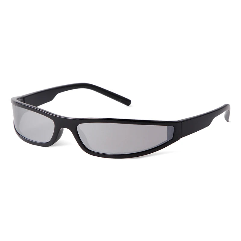 Y2K Thin Sport Futuristic Sunglasses