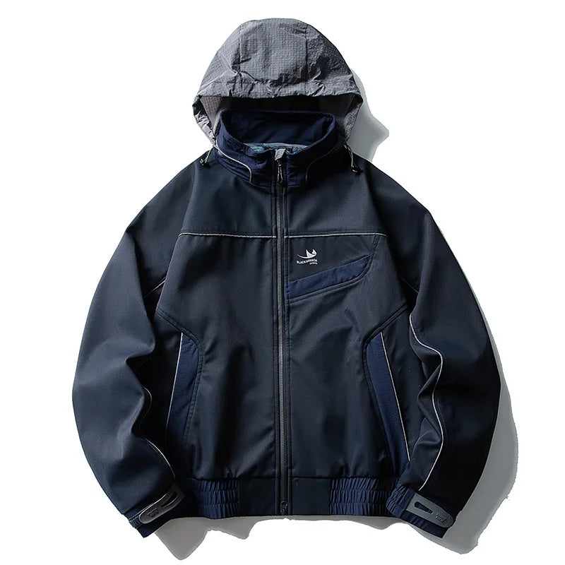 Y2K Track Soft Shell Best Windbreaker Jacket Coat