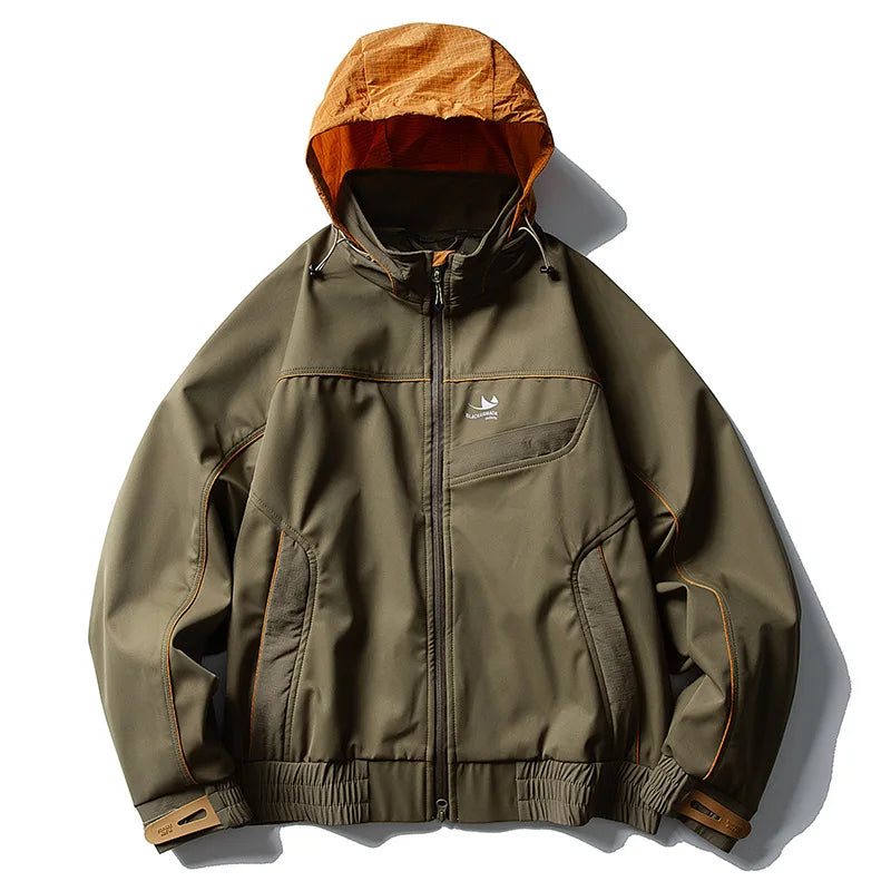 Y2K Track Soft Shell Best Windbreaker Jacket Coat