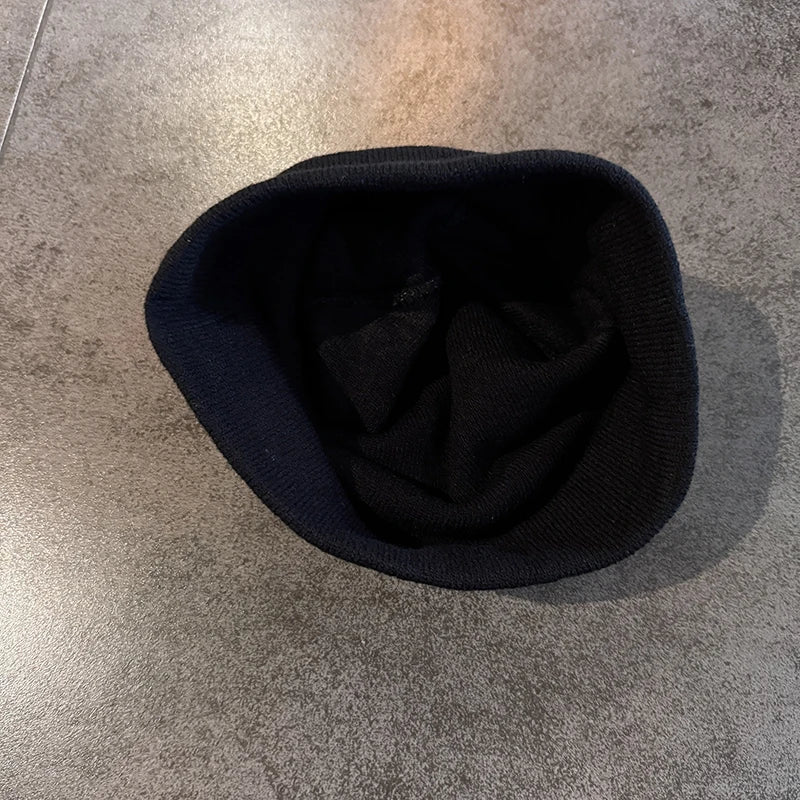 Y2K Triple Star Pentagram Beanie