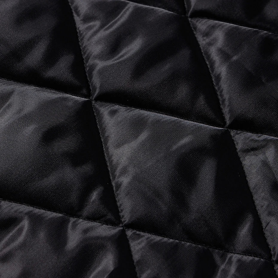 Y2K Two Tone Hooded Parka Jacket Coat