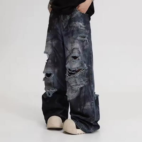 Ulti Ripped Jean Y2K Ultra Ripped Baggy Jeans