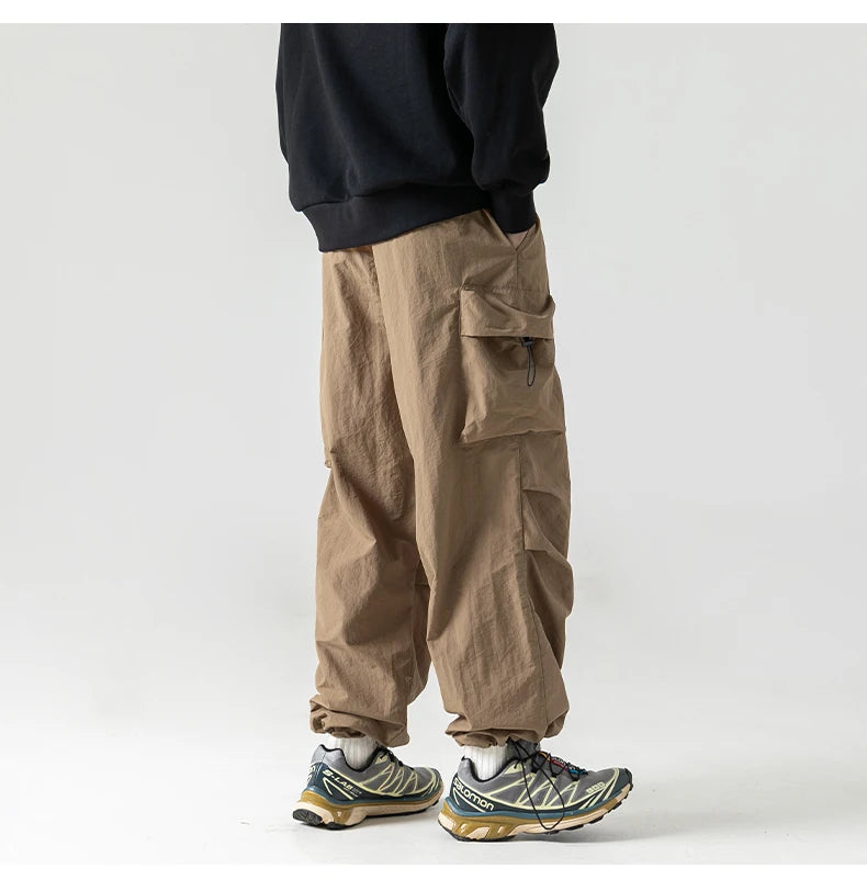 Y2K Utility Fleece-Lined Cargo Trousers