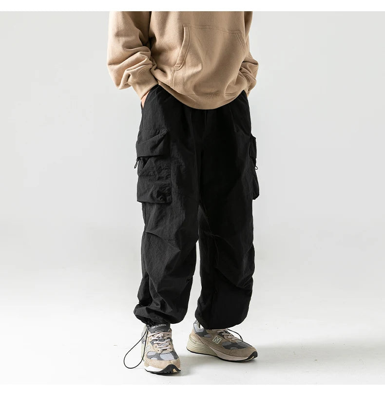 Y2K Utility Fleece-Lined Cargo Trousers