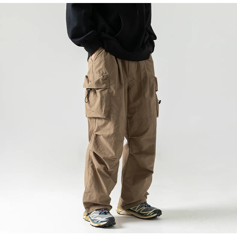 Y2K Utility Fleece-Lined Cargo Trousers