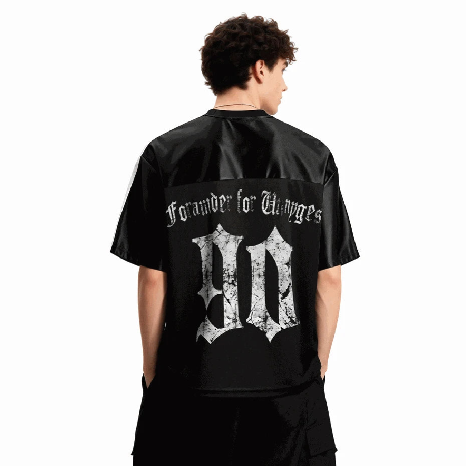 Y2K Vintage Biker Old School Training Jersey
