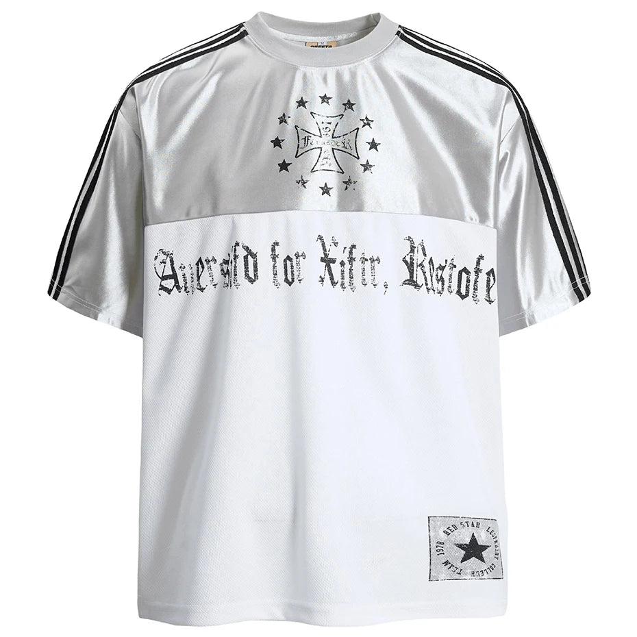 Y2K Vintage Biker Old School Training Jersey