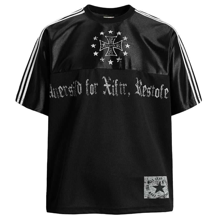 Y2K Vintage Biker Old School Training Jersey