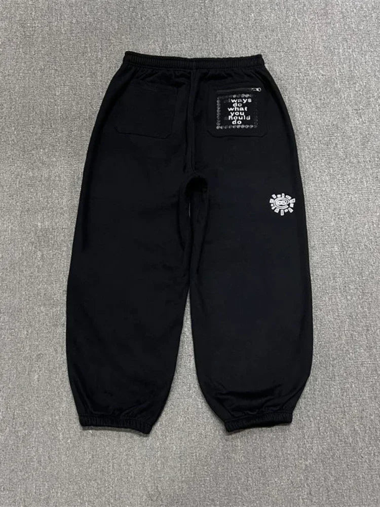 Y2K Vintage Graphic Baggy Sweatpants Jogger