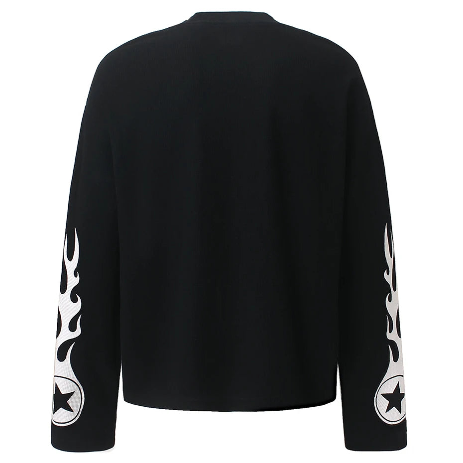Y2K Vintage Long Sleeve Racing Top