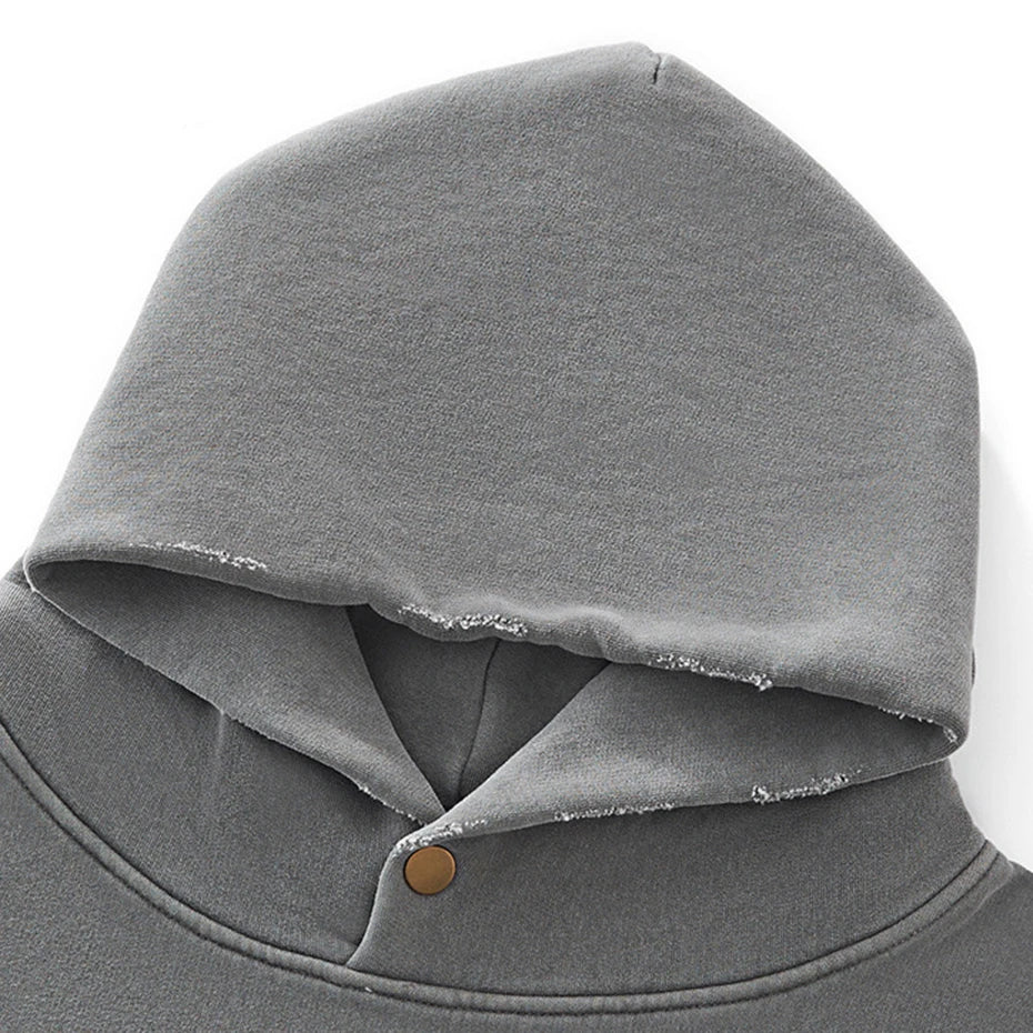 Y2K Vintage Oversized Baggy Plain Hoodie