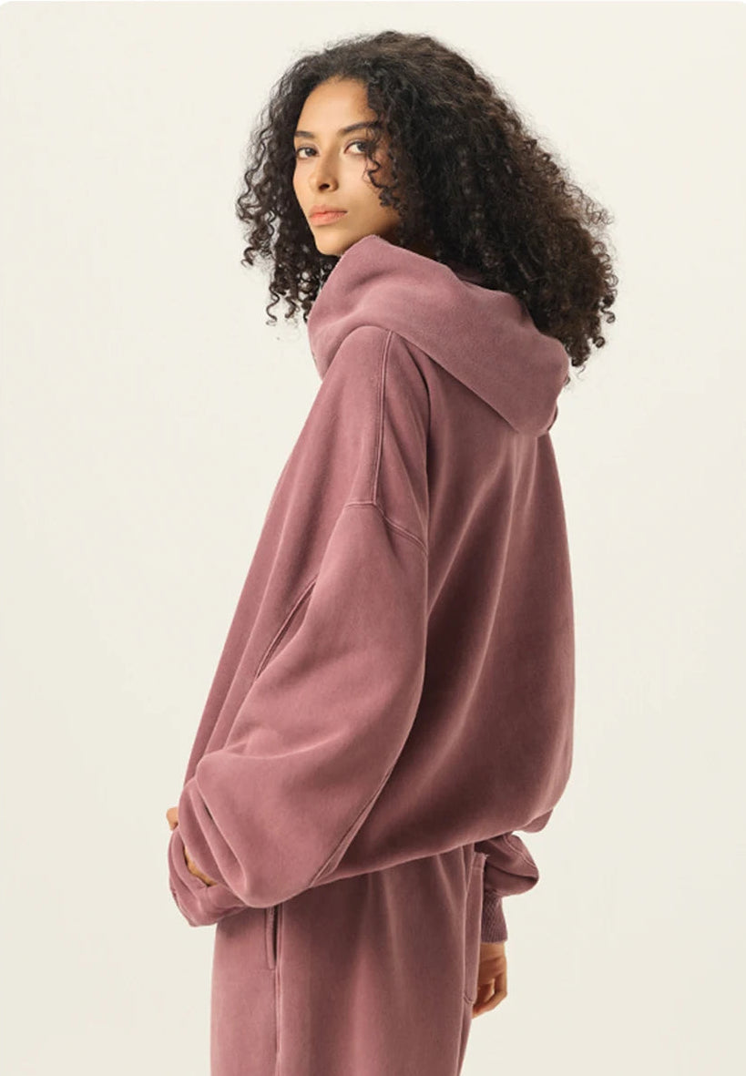 Y2K Vintage Oversized Baggy Plain Hoodie
