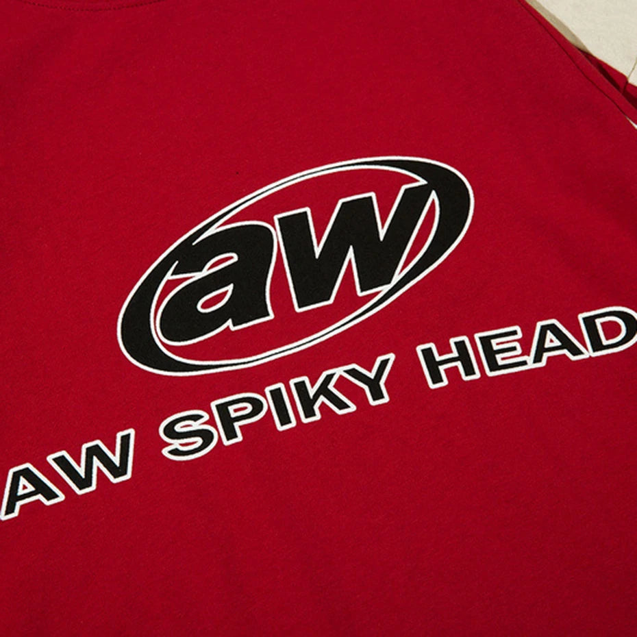 Y2K Vintage Oversized "Spiky" T Shirt