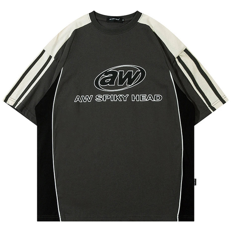 Y2K Vintage Oversized "Spiky" T Shirt