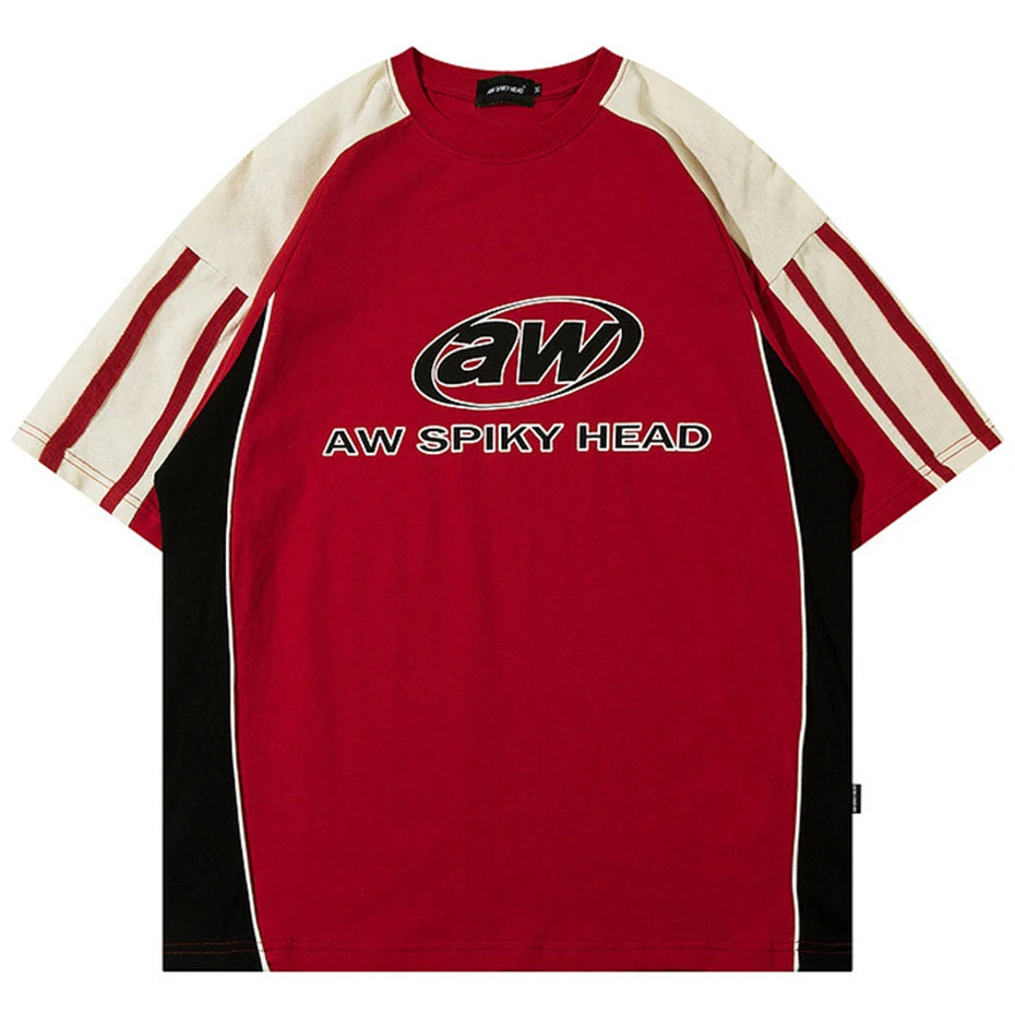 Y2K Vintage Oversized "Spiky" T Shirt