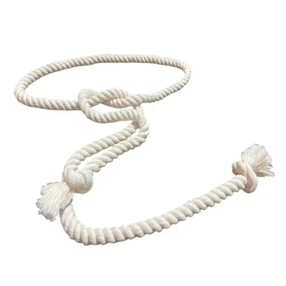 Y2K Vintage Thick Rope Belt