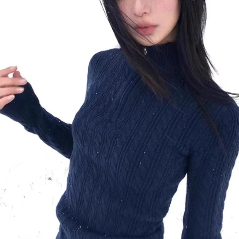 Y2K Vintage Turtleneck Sweater