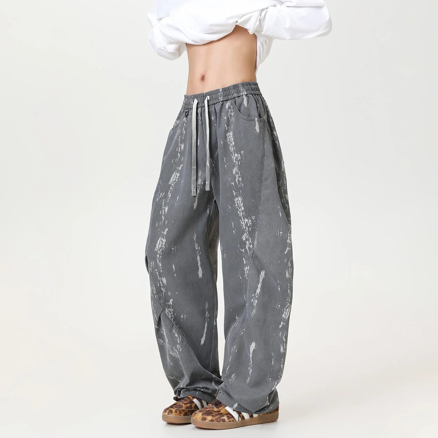Y2K Vintage Urban Baggy Barrel Jeans