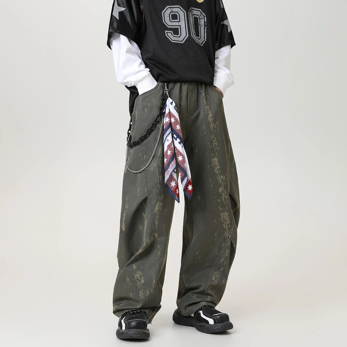 Y2K Vintage Urban Baggy Barrel Jeans