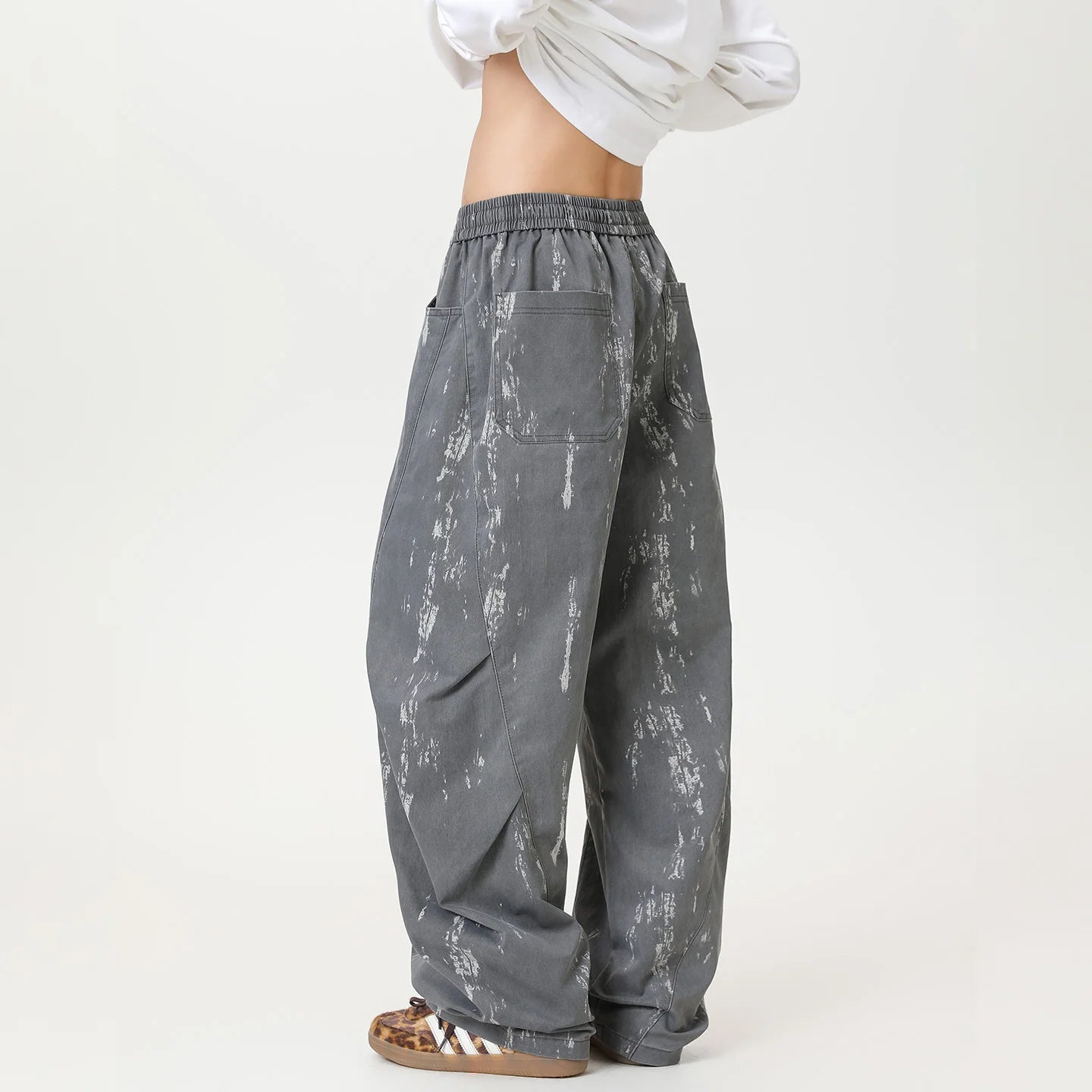 Y2K Vintage Urban Baggy Barrel Jeans