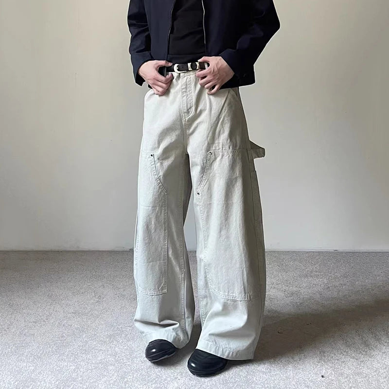 Y2K Washed Essentials Carpenter Barrel Jeans