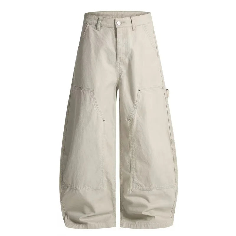 Y2K Washed Essentials Carpenter Barrel Jeans