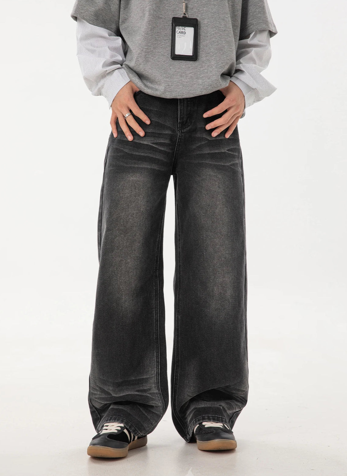 Y2K Washed Straight Leg Vintage Jeans