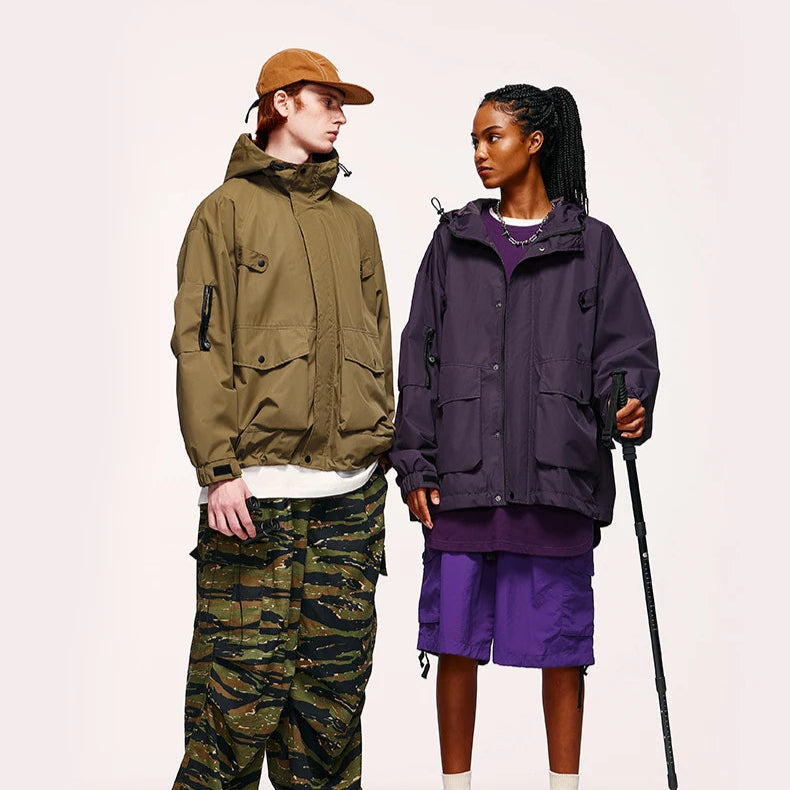 Y2K Waterproof Hiking Jacket Coat