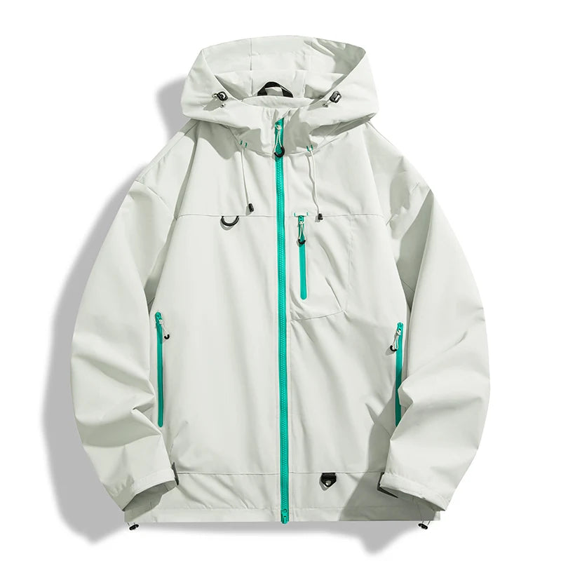 Y2K Waterproof Single Layer Windbreaker