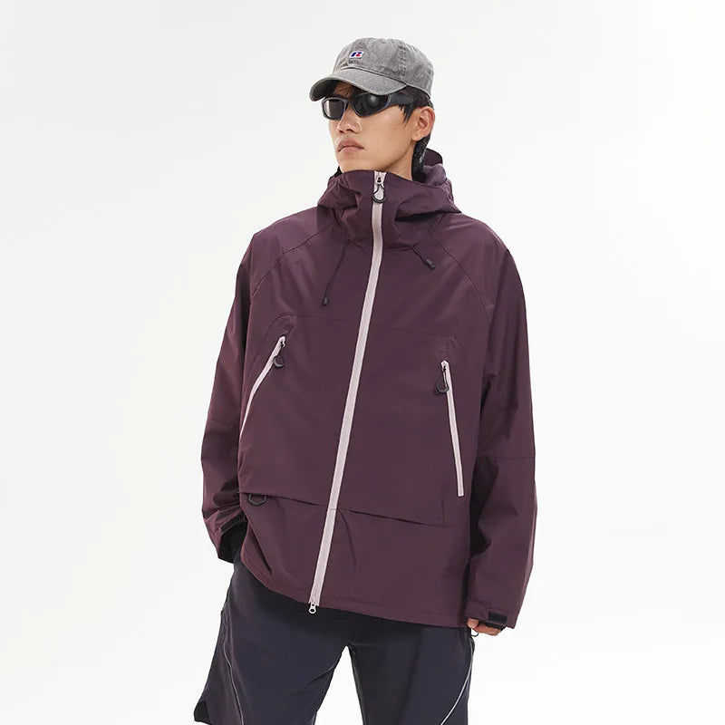 Y2K Waterproof Windbreaker Hiking Jacket Coat
