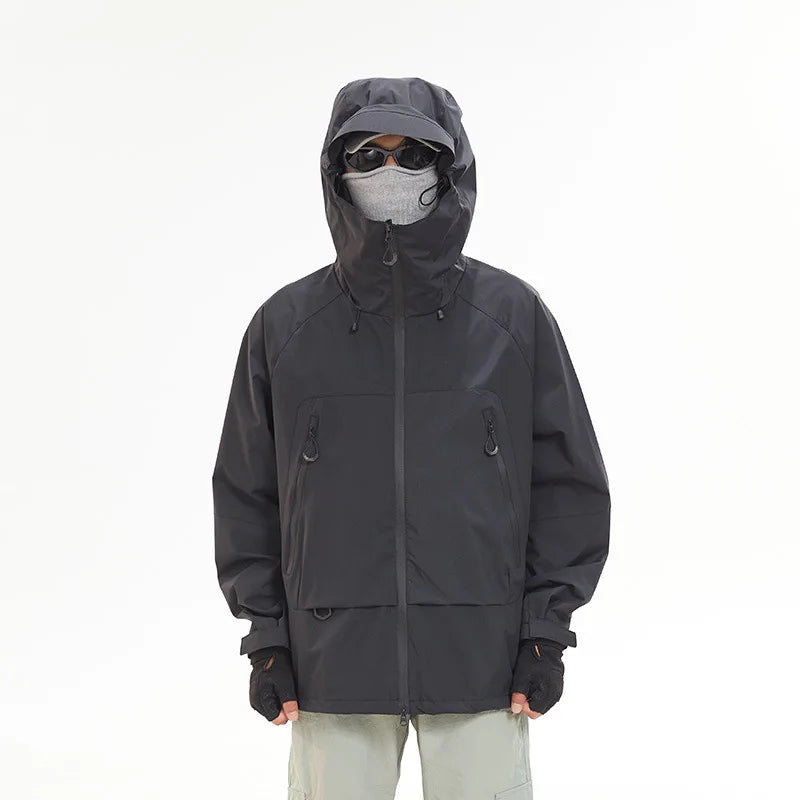 Y2K Waterproof Windbreaker Hiking Jacket Coat