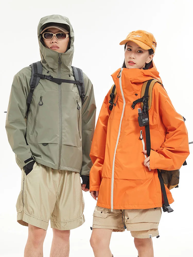 Y2K Waterproof Windbreaker Hiking Jacket Coat