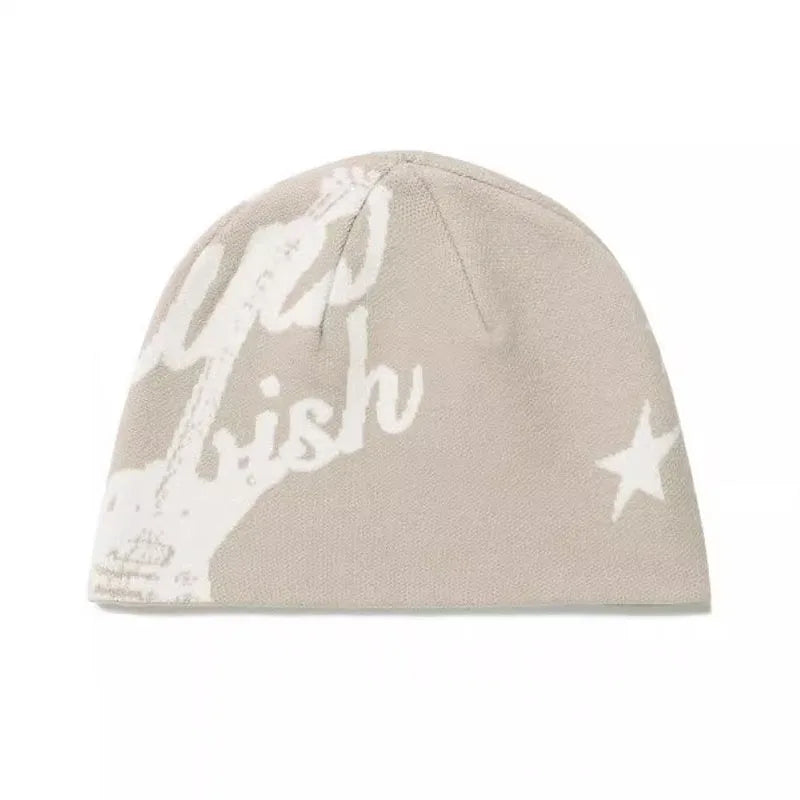 Y2K Winter Wish Graphic Beanie