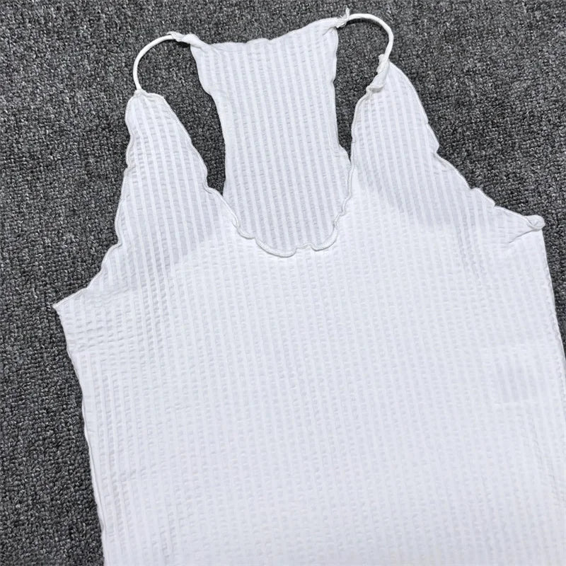 Y2K Womens Elastic Slim Fit V Neck Crop Top