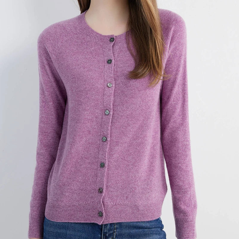 Y2K Womens Essentials Knit Cardigan Sweater
