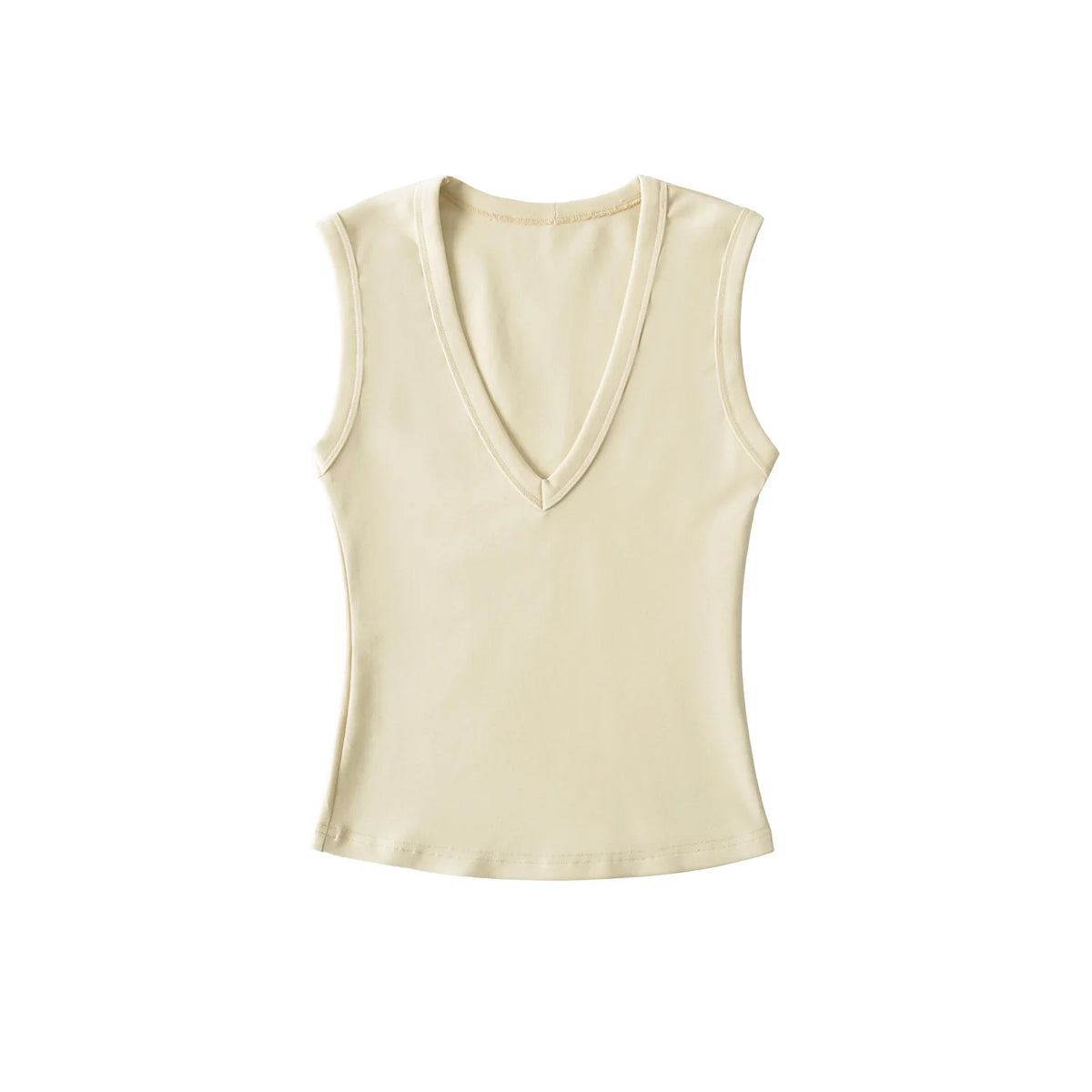 Y2K Womens Essentials Low Cut Crop Top
