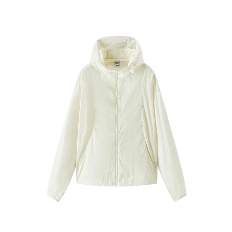 Y2K Womens Loose Hooded Windbreaker Coat