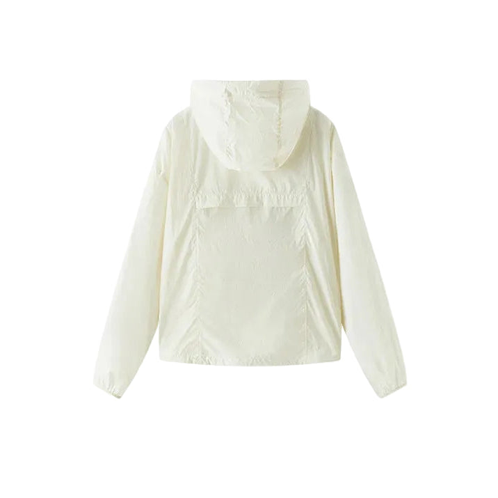 Y2K Womens Loose Hooded Windbreaker Coat