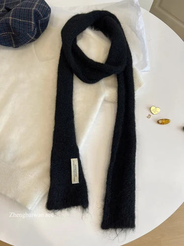 Y2K Womens Thin Long Scarf