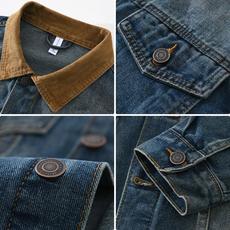 Y2K Workwear Denim Jacket