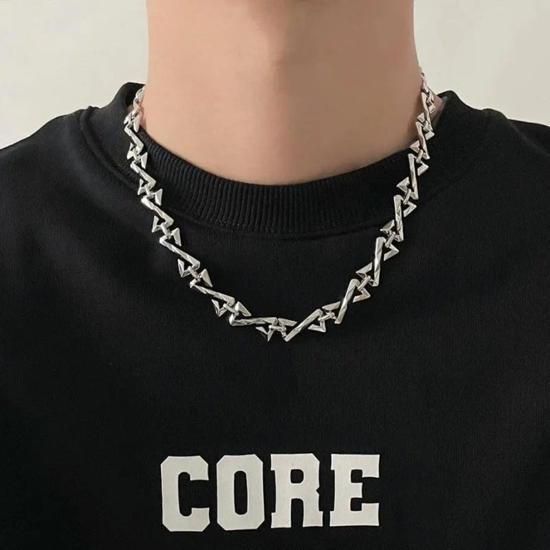 Y2K Z Chain Necklace
