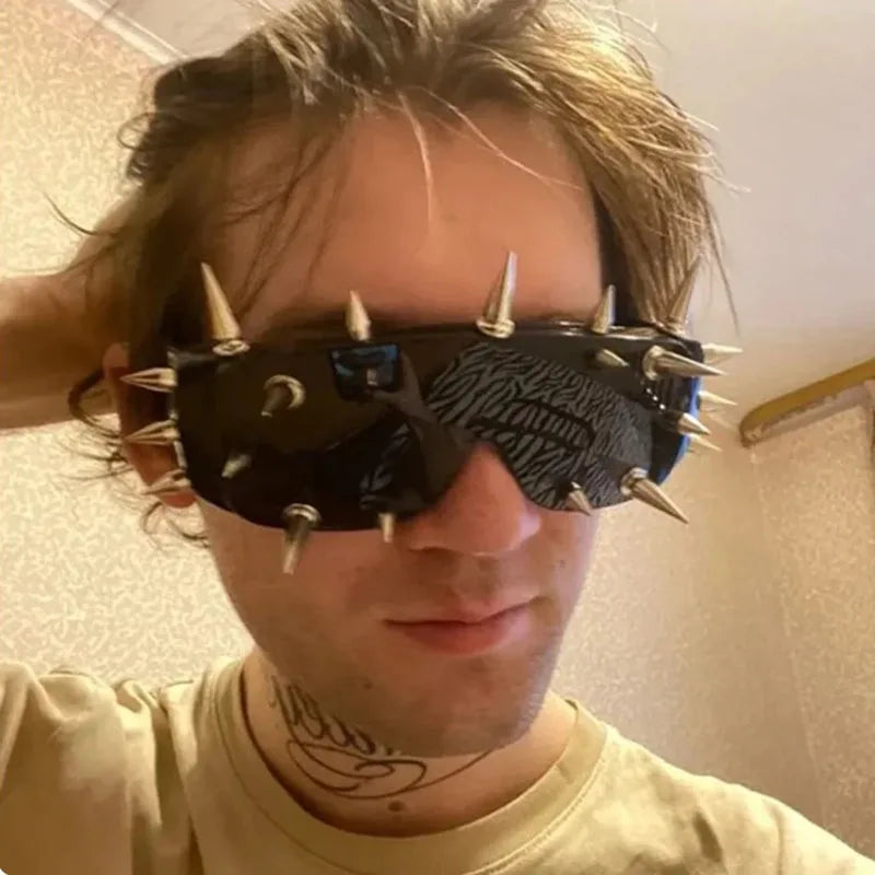 Y2k Nail Spiked Sunglasses