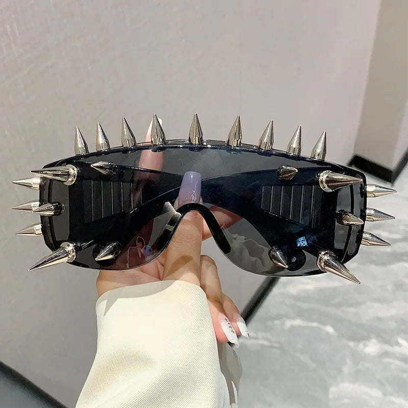 Y2k Nail Spiked Sunglasses