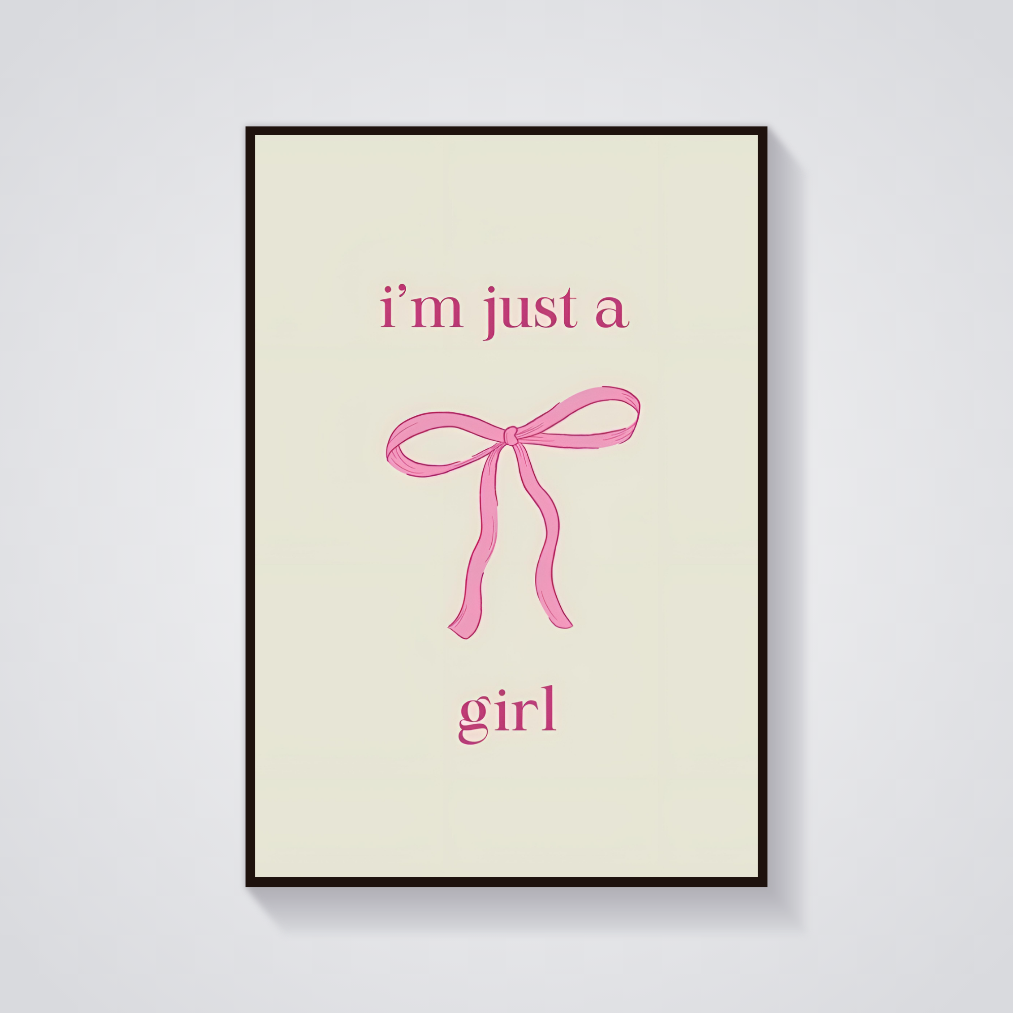 Just a Girl Poster