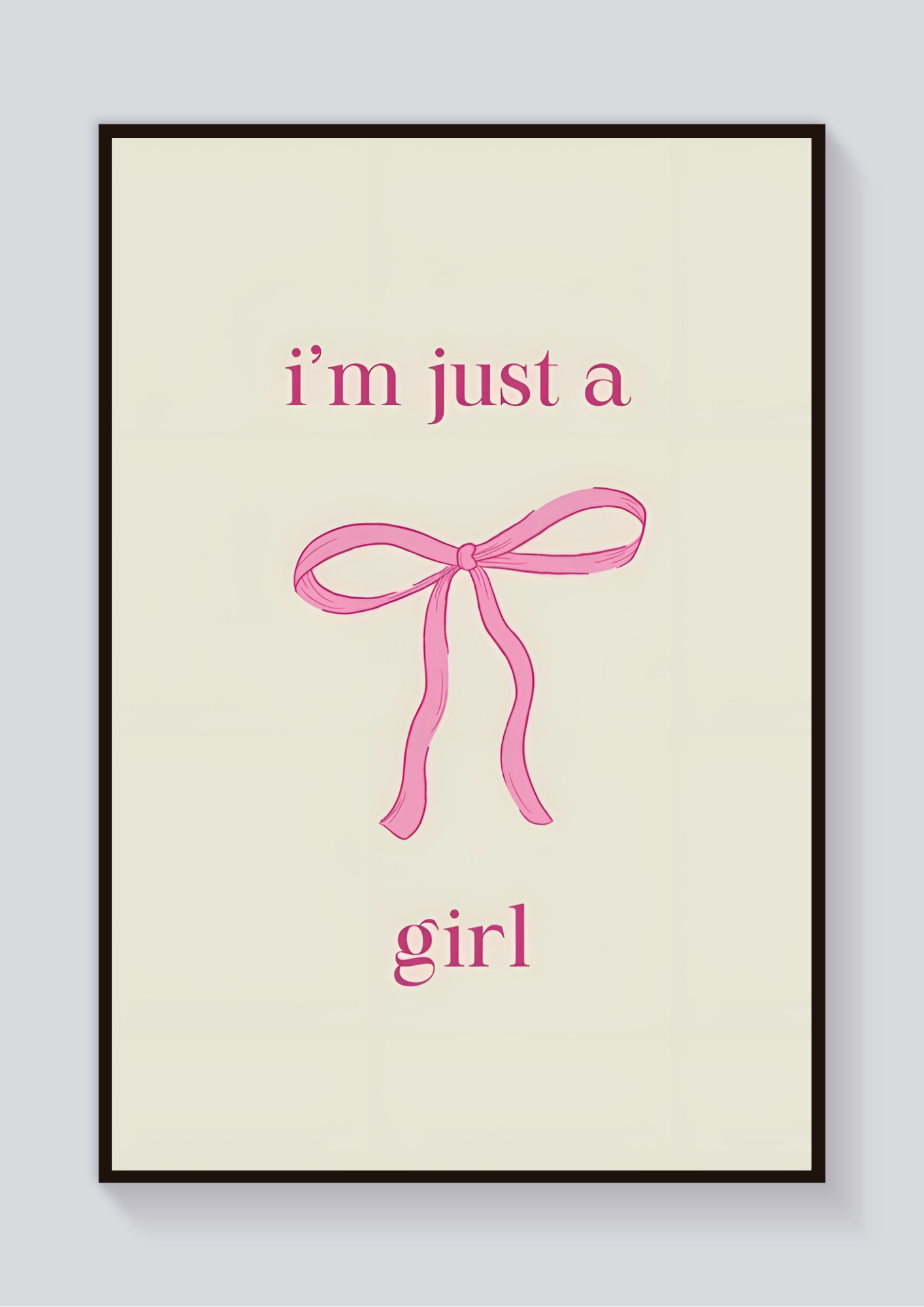 Just a Girl Poster