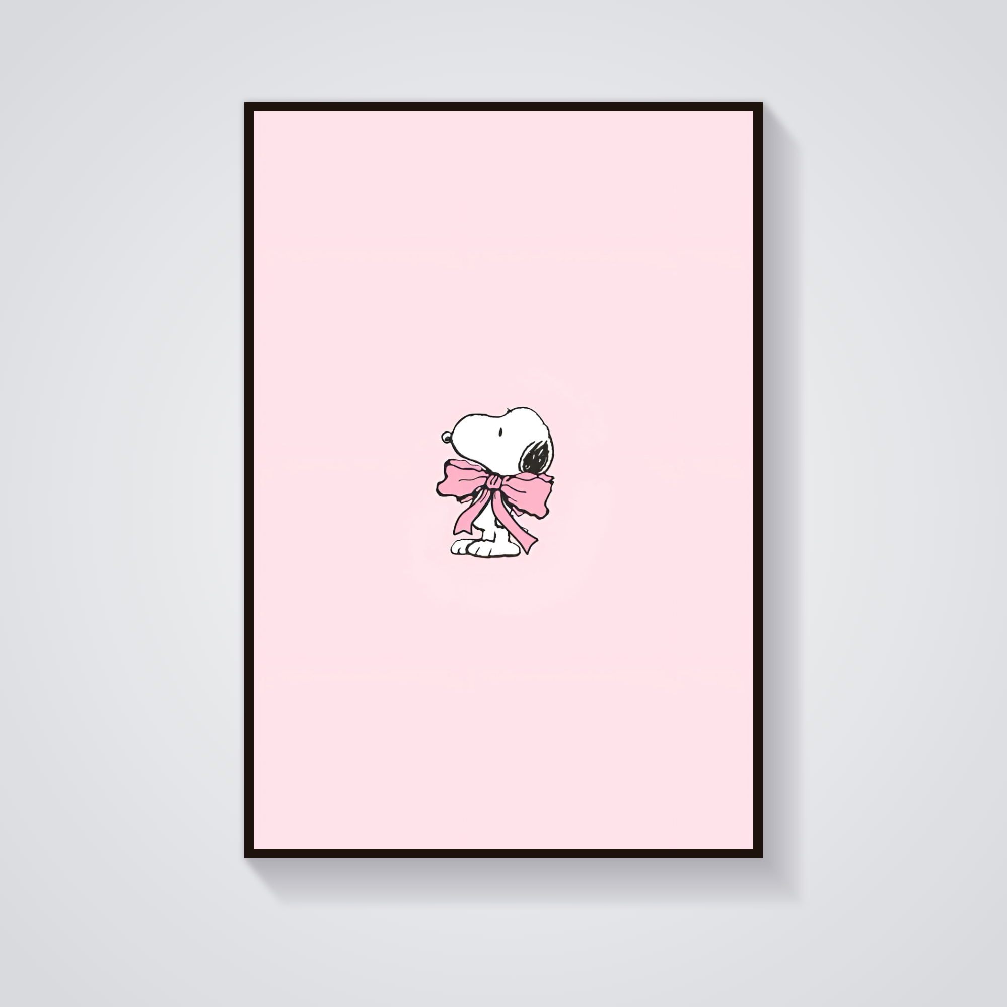 Snoopy Girl Poster